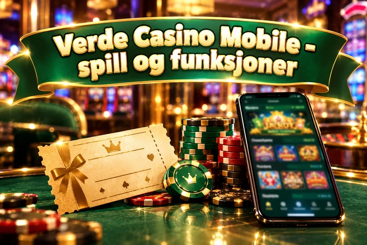 Verde Casino Mobile - spill og funksjoner