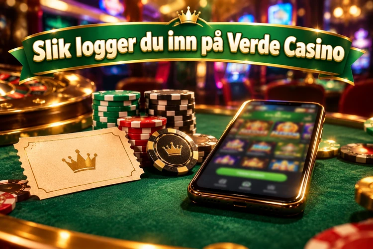 Slik logger du inn på Verde Casino