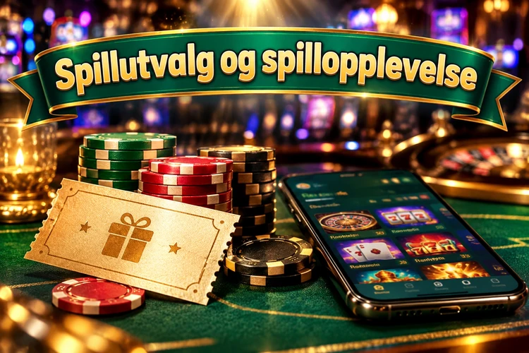 Spillutvalg og spillopplevelse